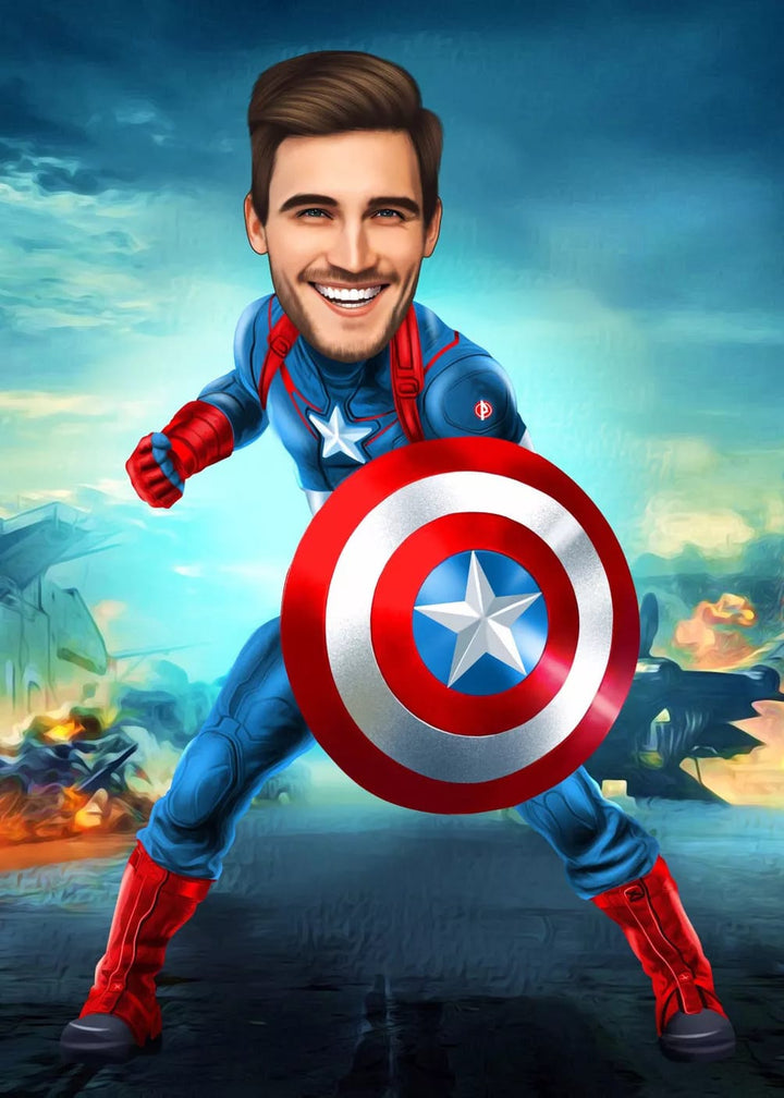 תמונת קנבס בעיצוב אישי - MARVEL הדפסה איכותית על בד קנבס ממוסגר הדמויות הנחשקות של מארבל / MARVEL ספיידרמן , באטמן , סופרמן , קפטן אמריקה ועוד !  מחפשים מתנה חמודה לילד / לילדה שלכם ? זאת המתנה המושלמת הדפסת קנבס עם הפרצוף שבוחרים מתנה לאהבה שלך / Gift4YourLove